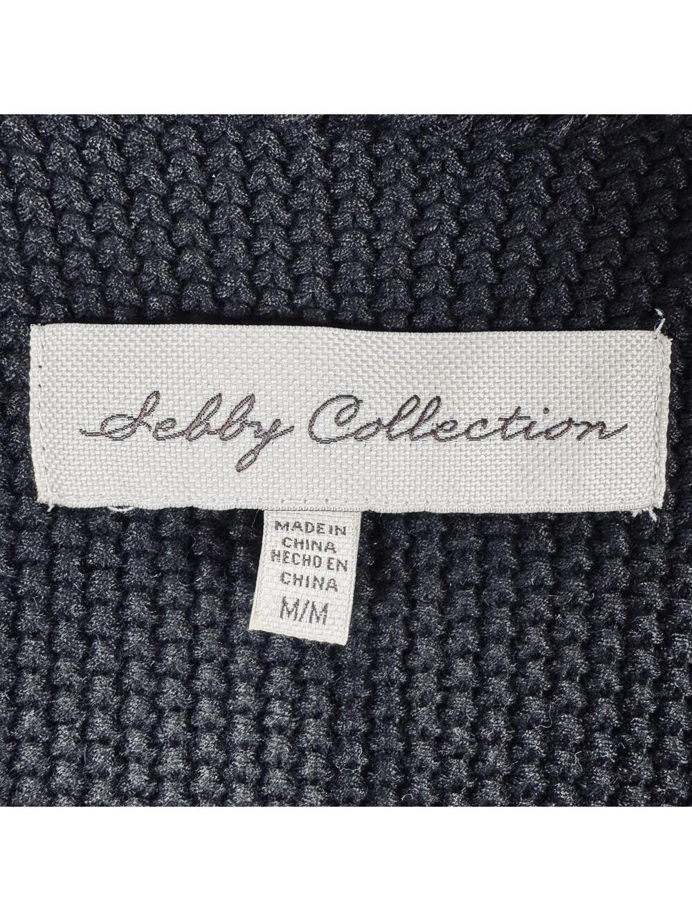 Sebby Collection Black Faux Fur Vest - M - Picture 2 of 6